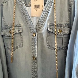 NWT beautiful Guess chain detail dress Size XL